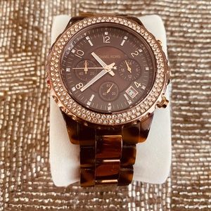 Michael Kohrs Tortoise Shell Watch